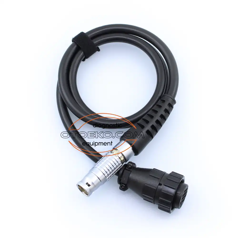 طقم كابلات جهاز فحص الشاحنات DAF VCI-560 (Paccar DAVIE) الكامل (كابل OBD2 + كابل 16 دبوس دائري + كابل USB) - 1